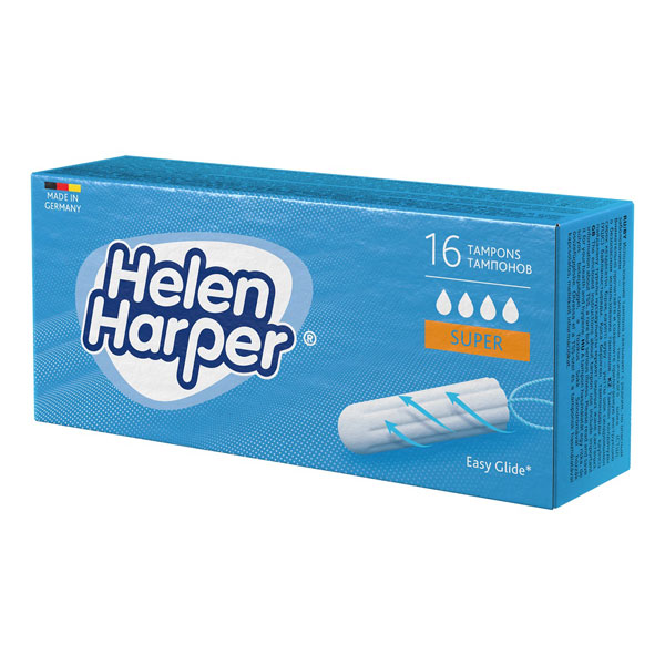 Тампоны Helen Harper Super №16 без аппликатора