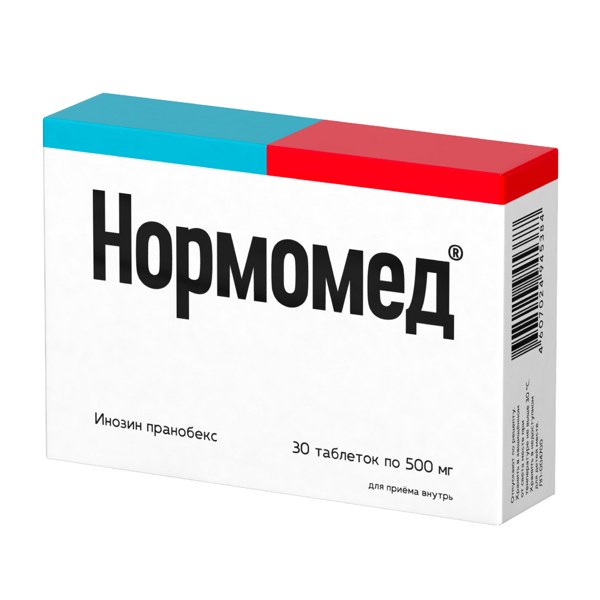 Нормомед таб. 500мг №30