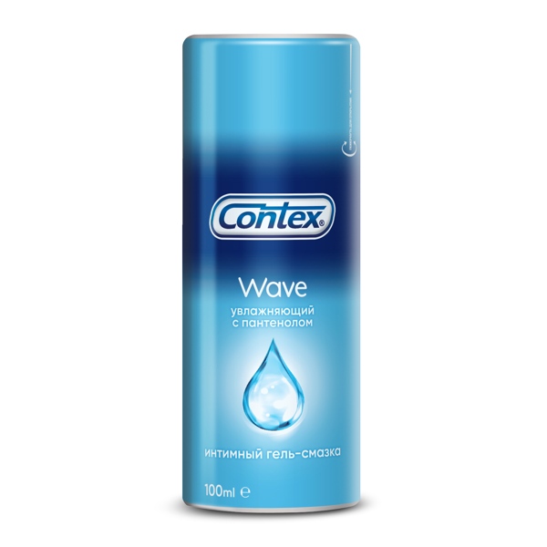 Гель смазка Contex plus wave увлажняющий 100мл