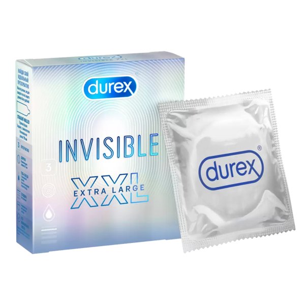 Презервативы Durex Invisible XXL №3