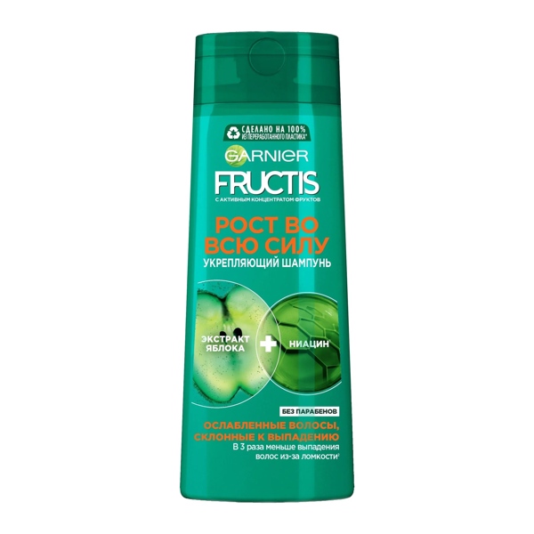 FRUCTIS Шампунь Рост во всю силу укрепляющий 400мл