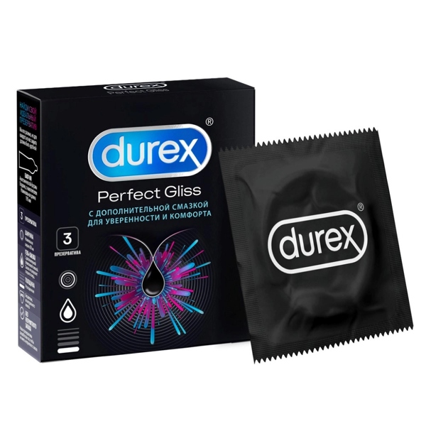 Презервативы Durex Perfect Gliss №3