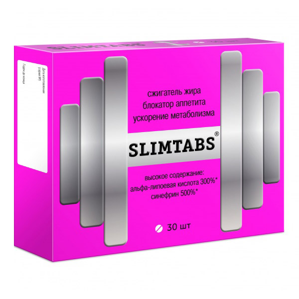 Витамир Slimtabs синефрин и альфа липоевая кислота таб. №30