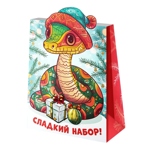 Коробка сладостей Сладкая сказка Змея 78г