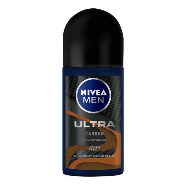 NIVEA Дез. антиперс. Ultra Carbon д/муж. шарик. 50мл