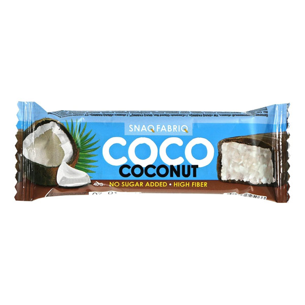 Батончик Snaq fabriq Coco Coconut (кокос) глазир. б/сах. 40г