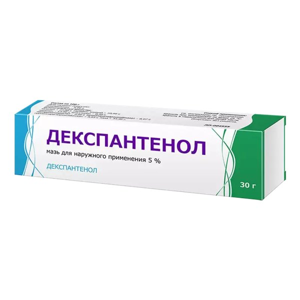 Декспантенол мазь д/наруж. прим. 5% 30г