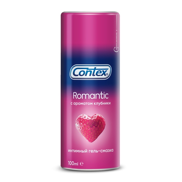 Гель смазка Contex plus romantic ароматизированный 100мл