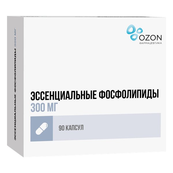 Эссенциальные фосфолипиды капс. 300мг №90