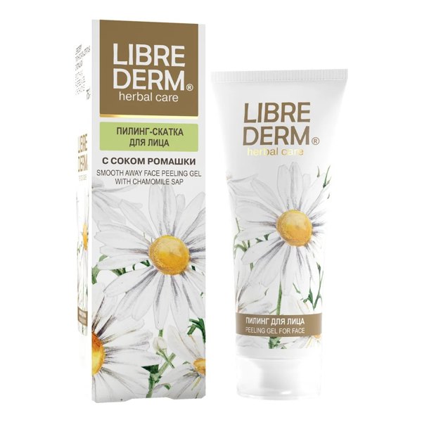 LIBREDERM Herbal care Пилинг скатка для лица с ромашкой 75мл