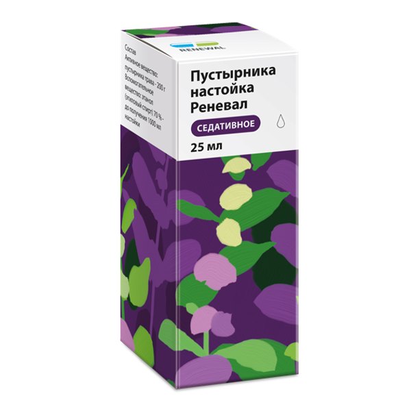 Пустырника настойка Реневал 25мл фл.