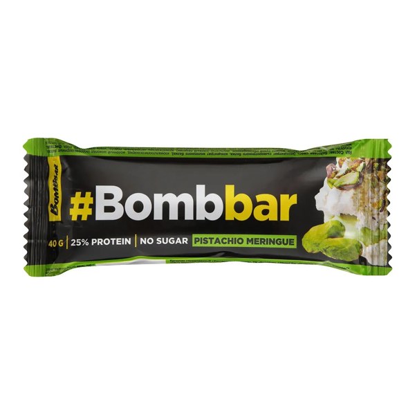 Батончик Bombbar Фисташковая меренга глазир. 40г