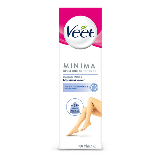 VEET Minima Крем д/депил. д/чувств. кожи 100мл