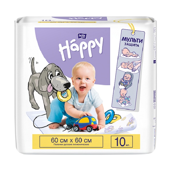 Пеленки Bella baby Happy soft 60*60 №10