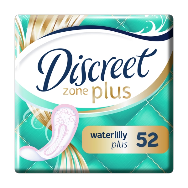 Прокладки ежедневные Discreet Deo Waterlilly plus №52