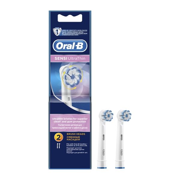 Насадка д/элект. зуб. щетки Oral-B Sensi Ultra Thin №2