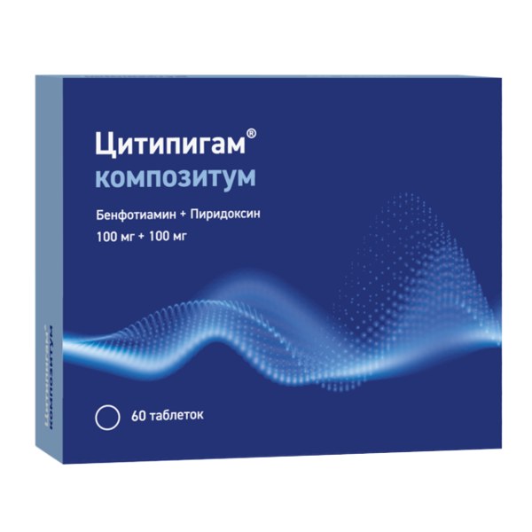 Цитипигам композитум таб. п/пл/о 100мг+100мг №60