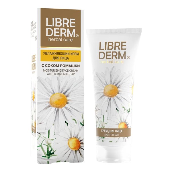 LIBREDERM Herbal care Крем для лица с ромашкой 75мл