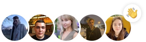 Аватары команды поддержки