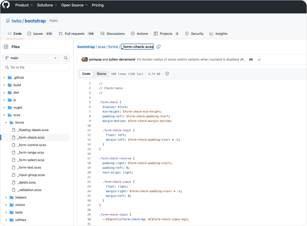Бутстрап: готовый дизайн-код