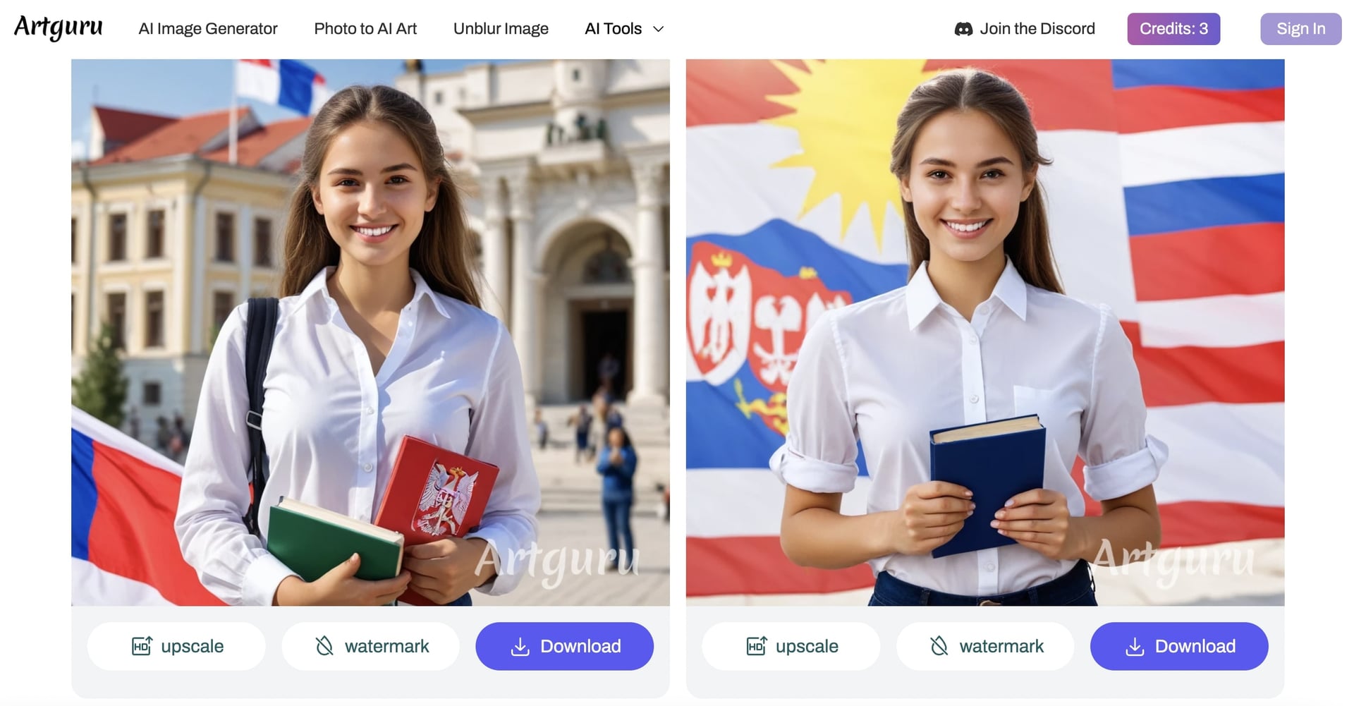 Модели от Artguru