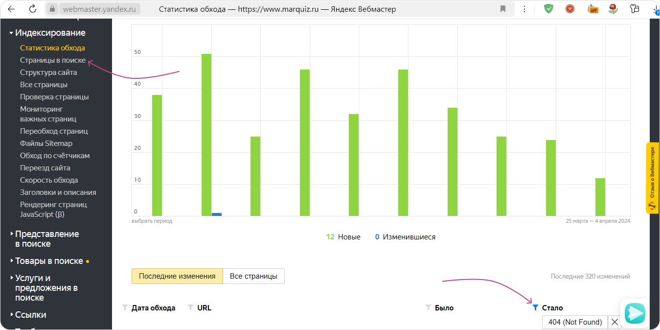 Яндекс Вебмастер