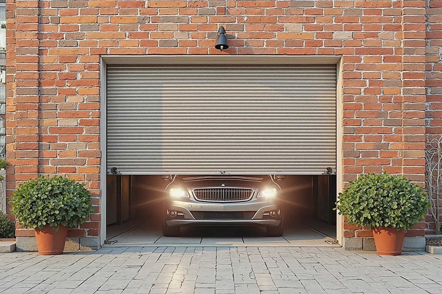 Квиз для расчёта стоимости гаражных ворот с записью на замер