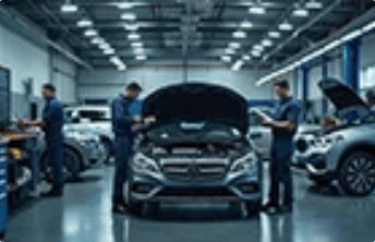 Лендинг с квизом для записи на диагностику автомобиля