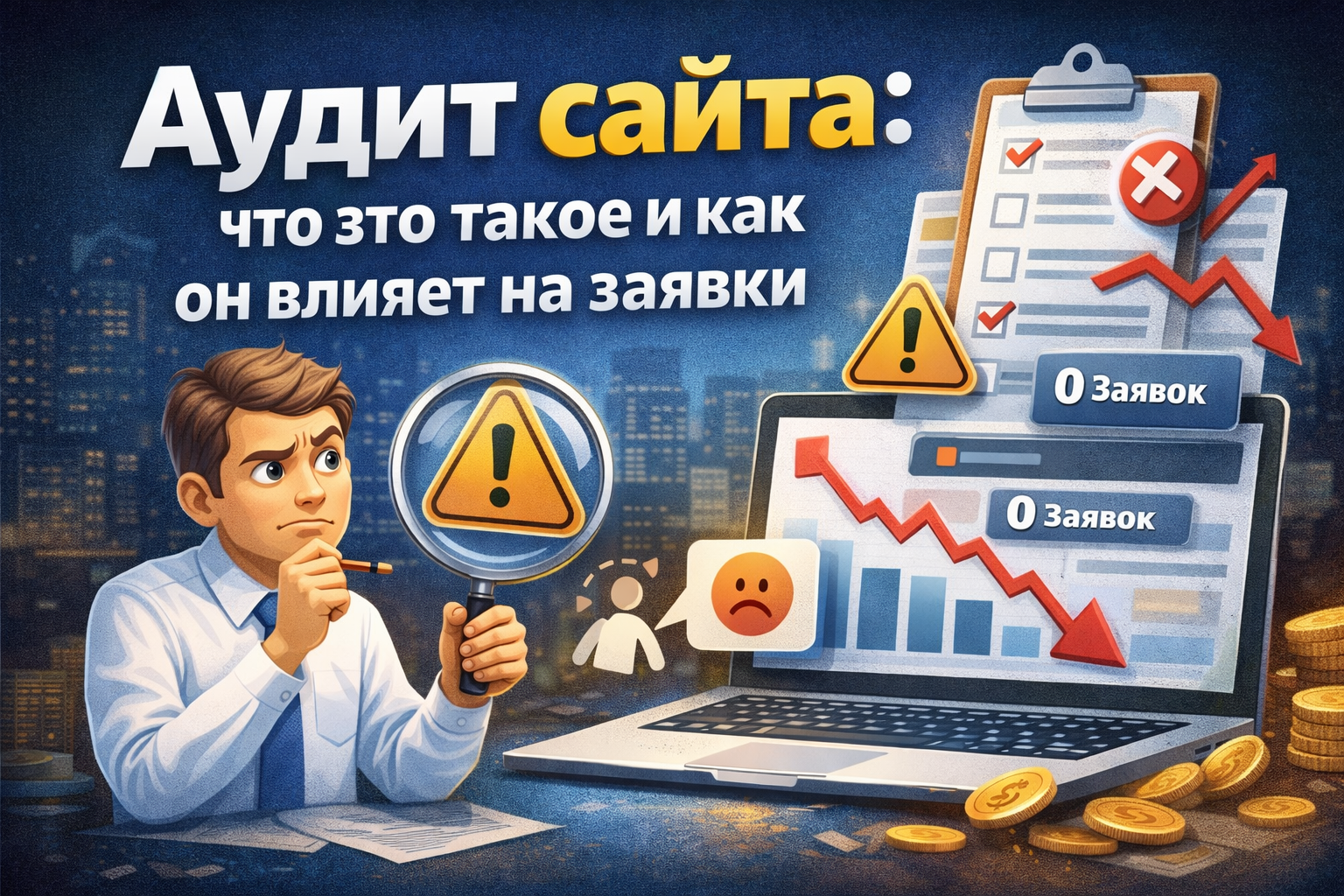 Аудит сайта: что это такое и как он напрямую влияет на заявки и прибыль