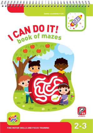I can do it! Book of Mazes. Age 2-3