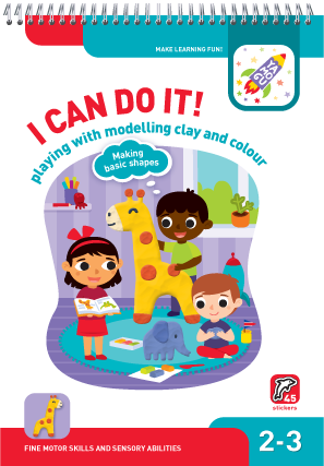 I can do it! Playing with Modelling Clay and Colour. Age 2-3