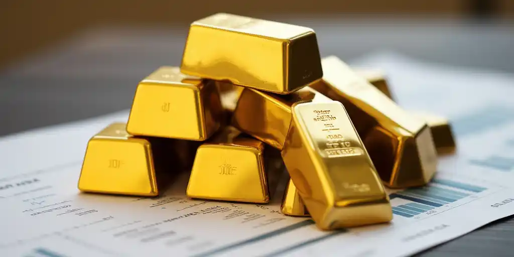 Золото стабильно у рекордных высот благодаря инфляции в США