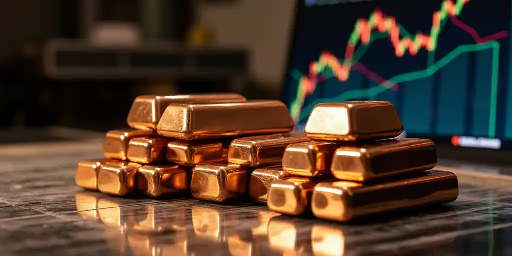 Медь восстанавливается после резкого падения вместе с другими металлами