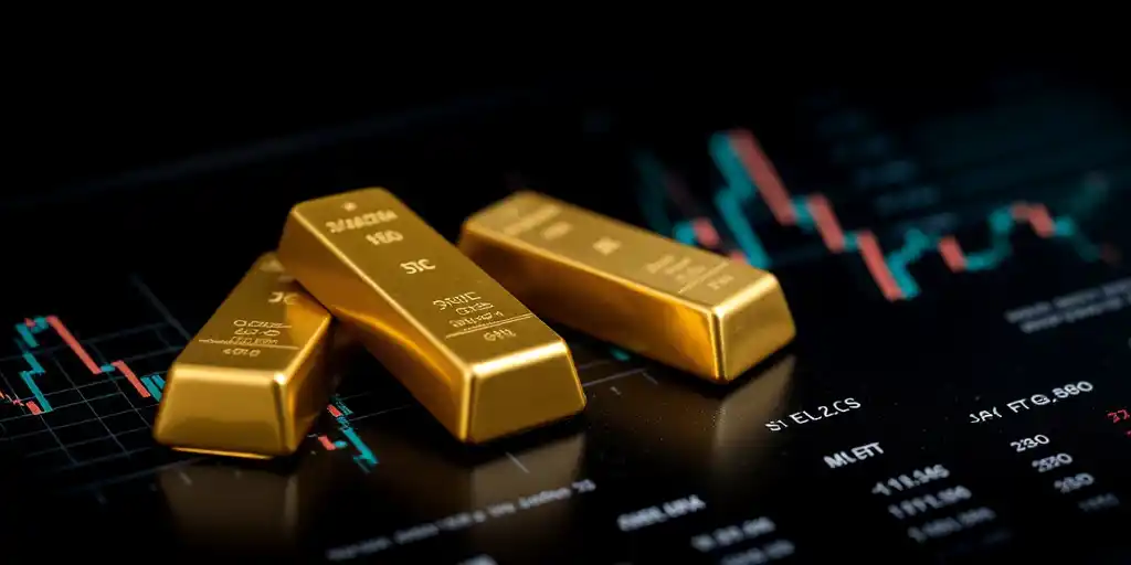 Динамика цен на золото демонстрирует коррекцию