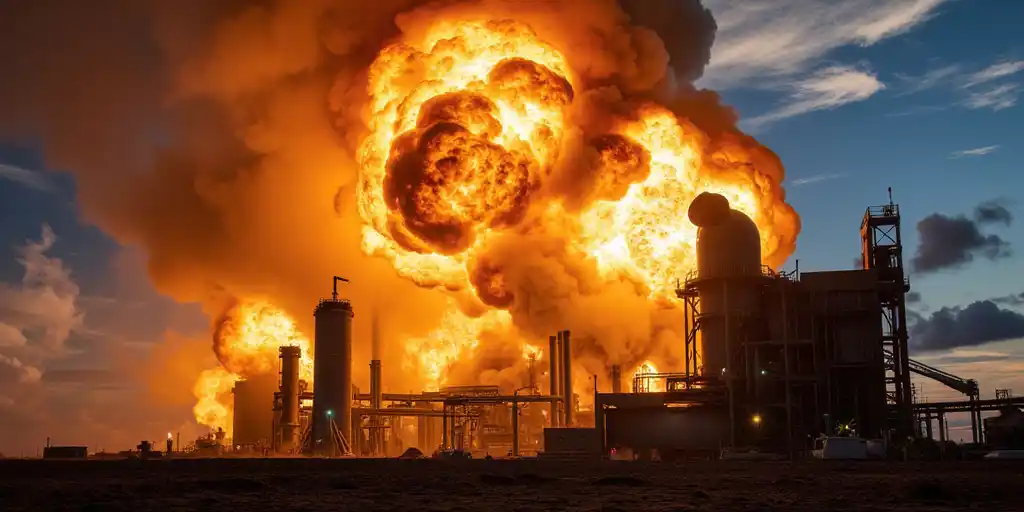 Взрыв на сталелитейном заводе в Китае унес жизни двух человек, восемь числятся пропавшими