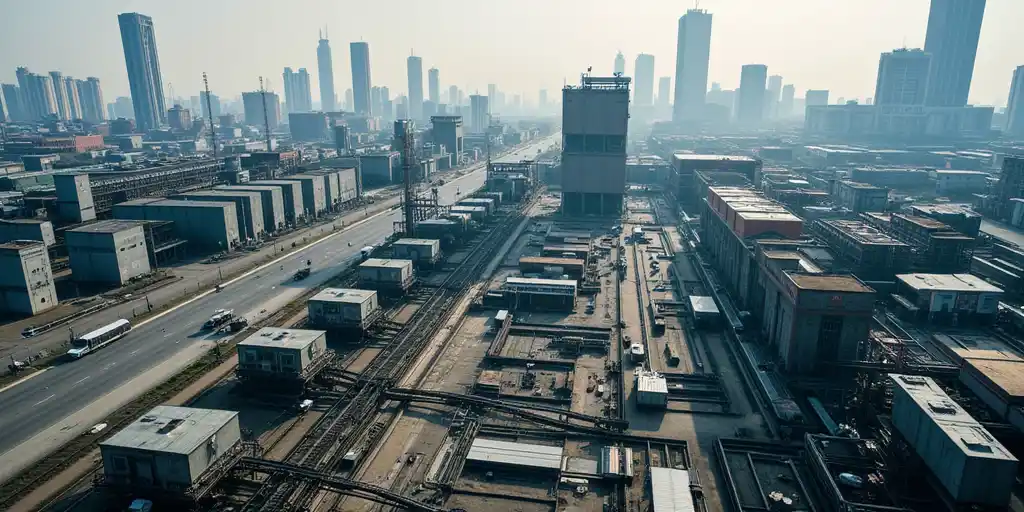 Снижение производственной активности в Китае в январе