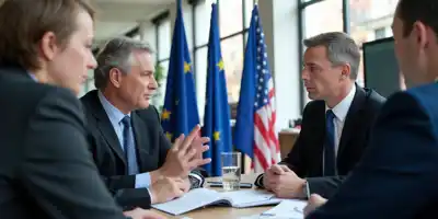 Европейские корпорации ослабляют ответ ЕС на торговые ограничения США