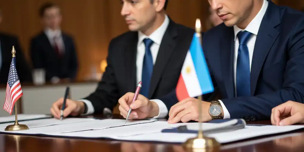 Милей достигает торговой сделки с Трампом для аргентинской экономики