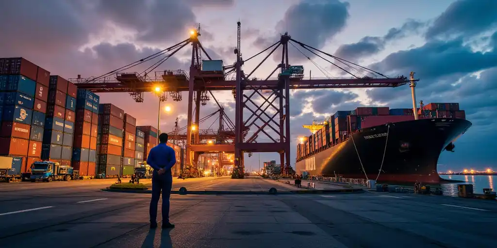 Снижение импорта в порту Лос-Анджелеса из-за тарифов Трампа