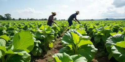 Рекордные продажи табака в Зимбабве благодаря спросу из Китая