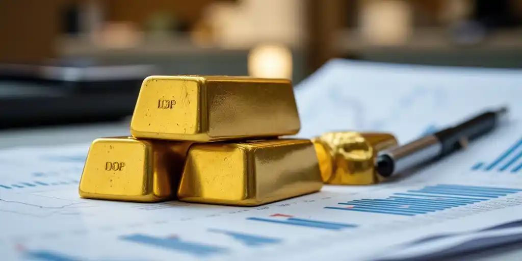 Золото стабильно на фоне ожиданий снижения ставок ФРС и возможного мира на Украине