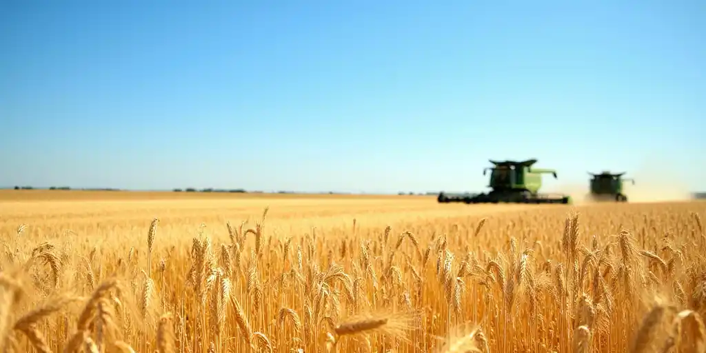 Снижение посевов пшеницы в России в 2025 году