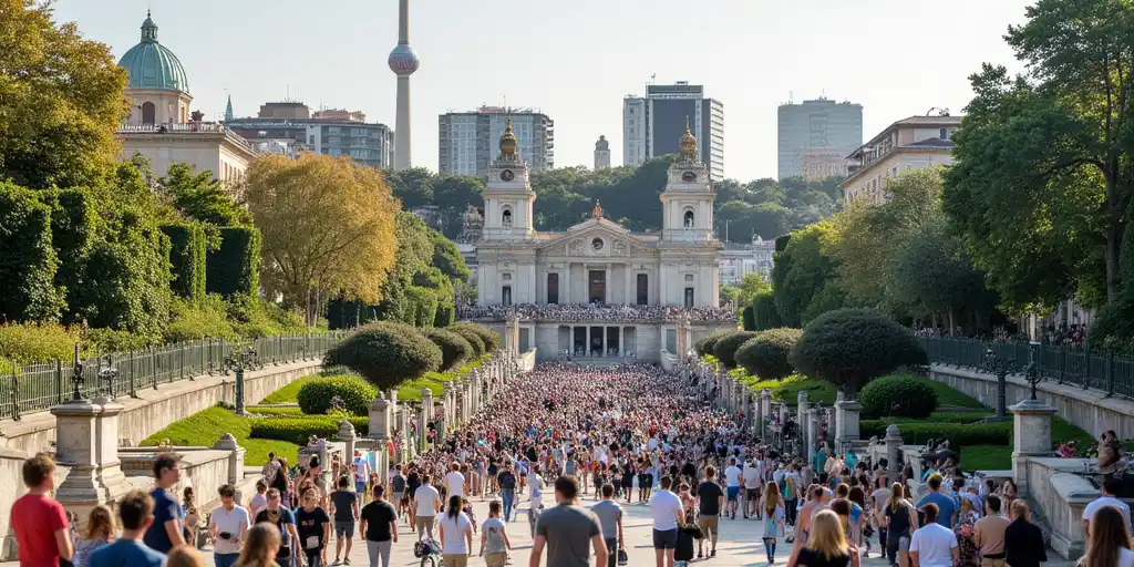 Рекордное число туристов в Москве в 2025 году