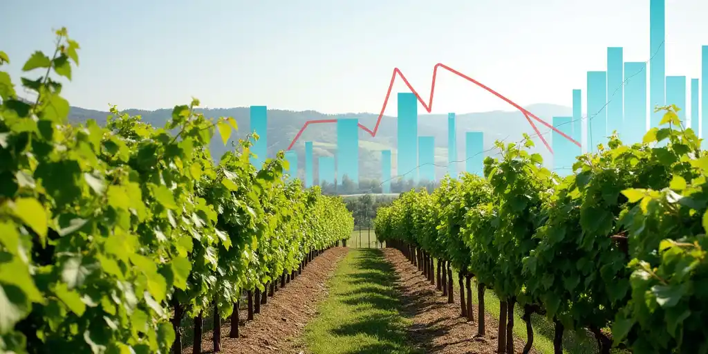 Акции Treasury Wine Estates упали из-за рисков в американском бизнесе