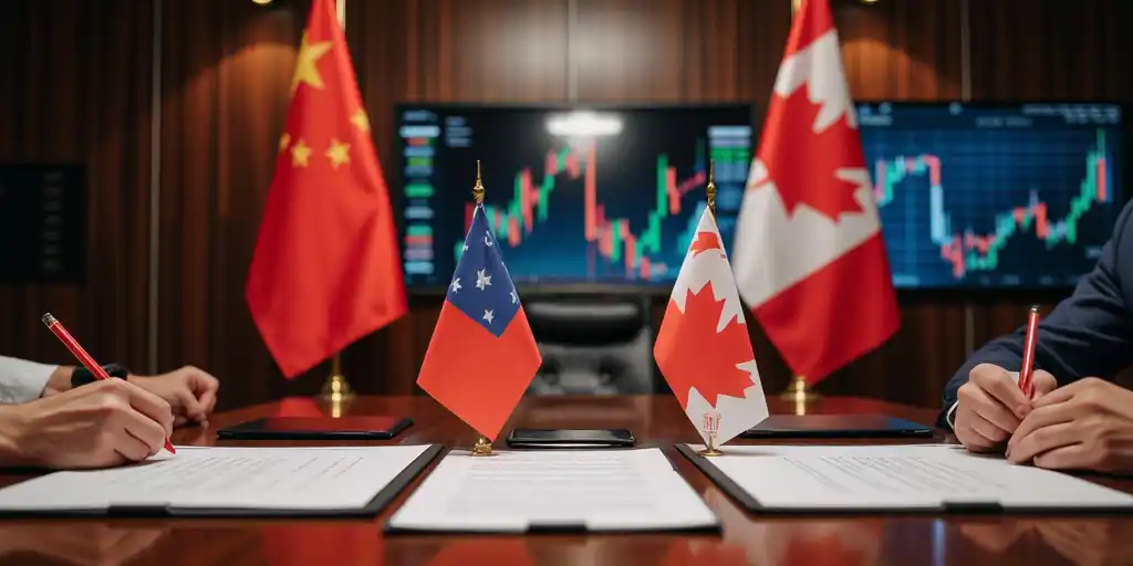 Китай предложит облегчения по каноле Канады во время визита Карни