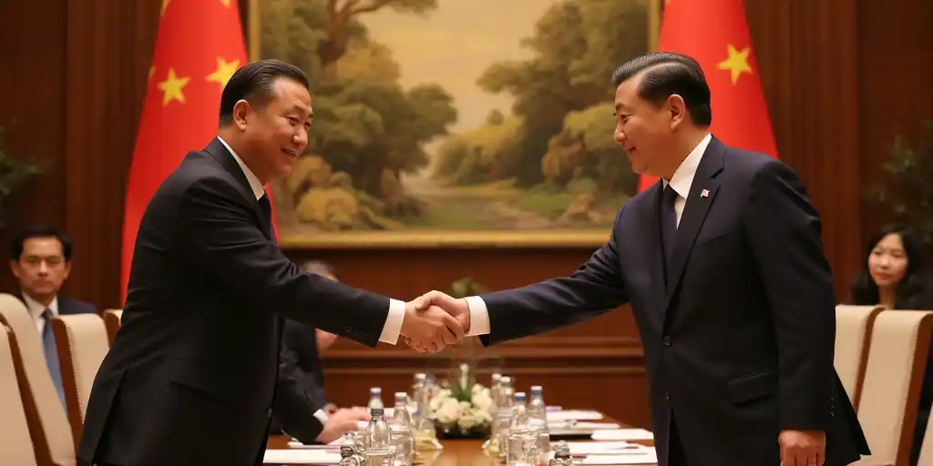 Встреча Мишустина с Си Цзиньпином в Пекине