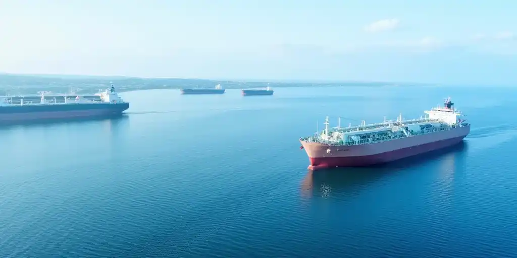 Скопление российских нефтяных грузов на танкерах из-за проблем с поставками