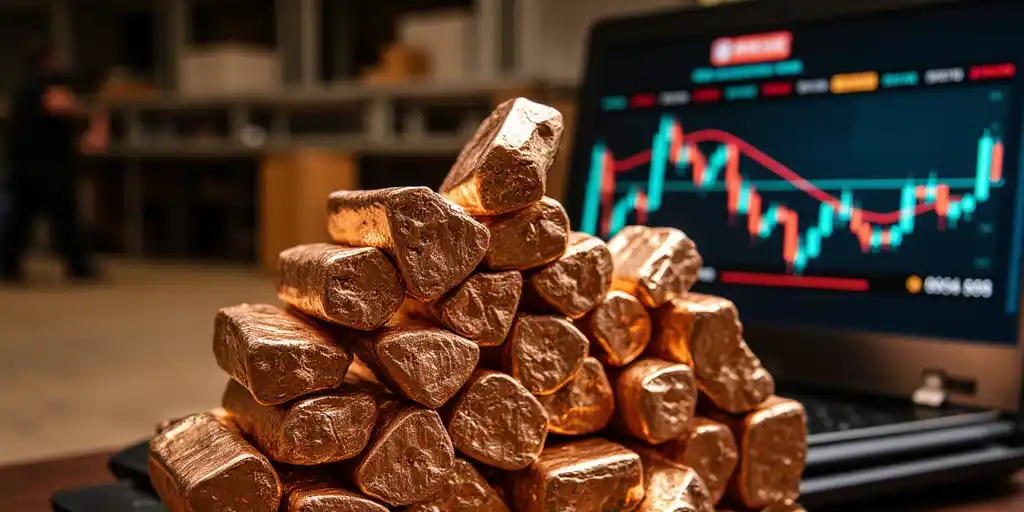 Цена меди выросла в США после рекорда на LME в пятницу