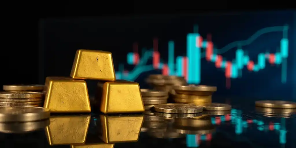 Прогнозы роста золота до $5000 сохраняются несмотря на коррекцию