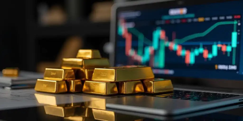 Золото достигает рекорда на ожиданиях снижения ставок в США и геополитических рисках